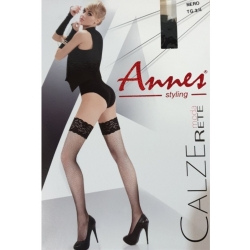 Панчохи дуже великого розміру у сітку ANNES Size+