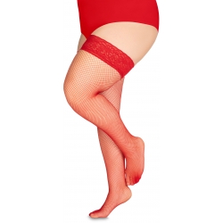 Панчохи дуже великого розміру у сітку ANNES Size+