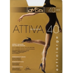 Колготи жіночі OMSA Attiva 40 ден 6- XXL